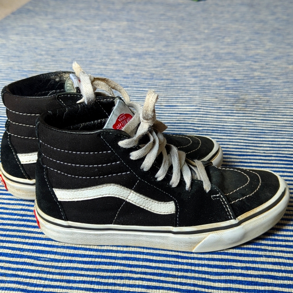 Kids Vans high tops (size 3)